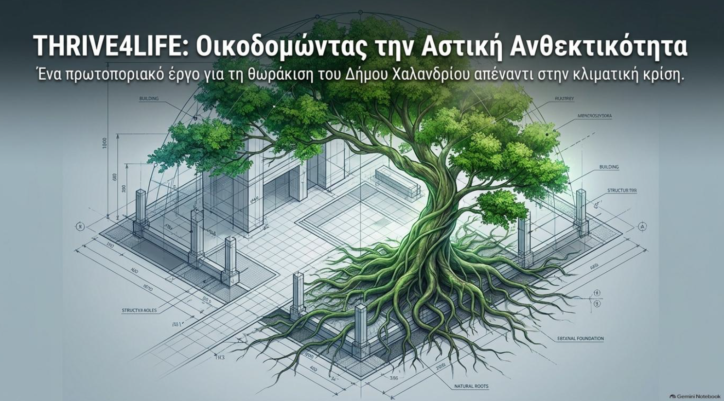 Χαλάνδρι: Πρόταση στο πρόγραμμα LIFE για 43 νέα δέντρα στην Κεντρική Πλατεία