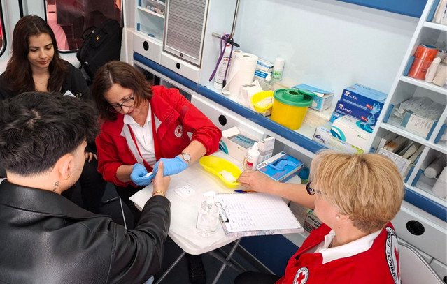 Ερυθρός Σταυρός: Δωρεάν Προληπτικοί Έλεγχοι για ΣΜΝ στο Σύνταγμα – Ενισχύοντας την Υγεία