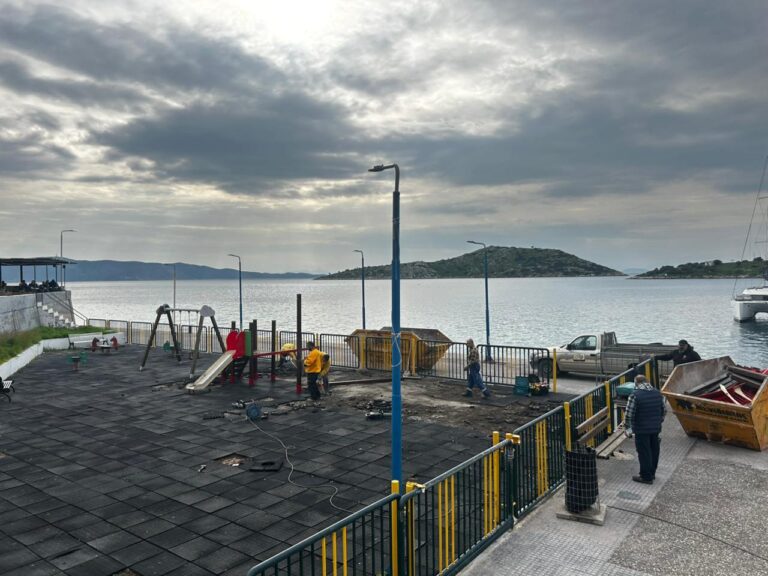 Ανακατασκευή παιδικής χαράς στην Πάχη Μεγάρων – Έναρξη εργασιών